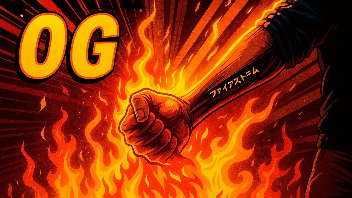 7:30 PM… COME QUICKKKK 💥🔥

#TheyCallHimOG #FireStormIsComing #FireStorm #OG