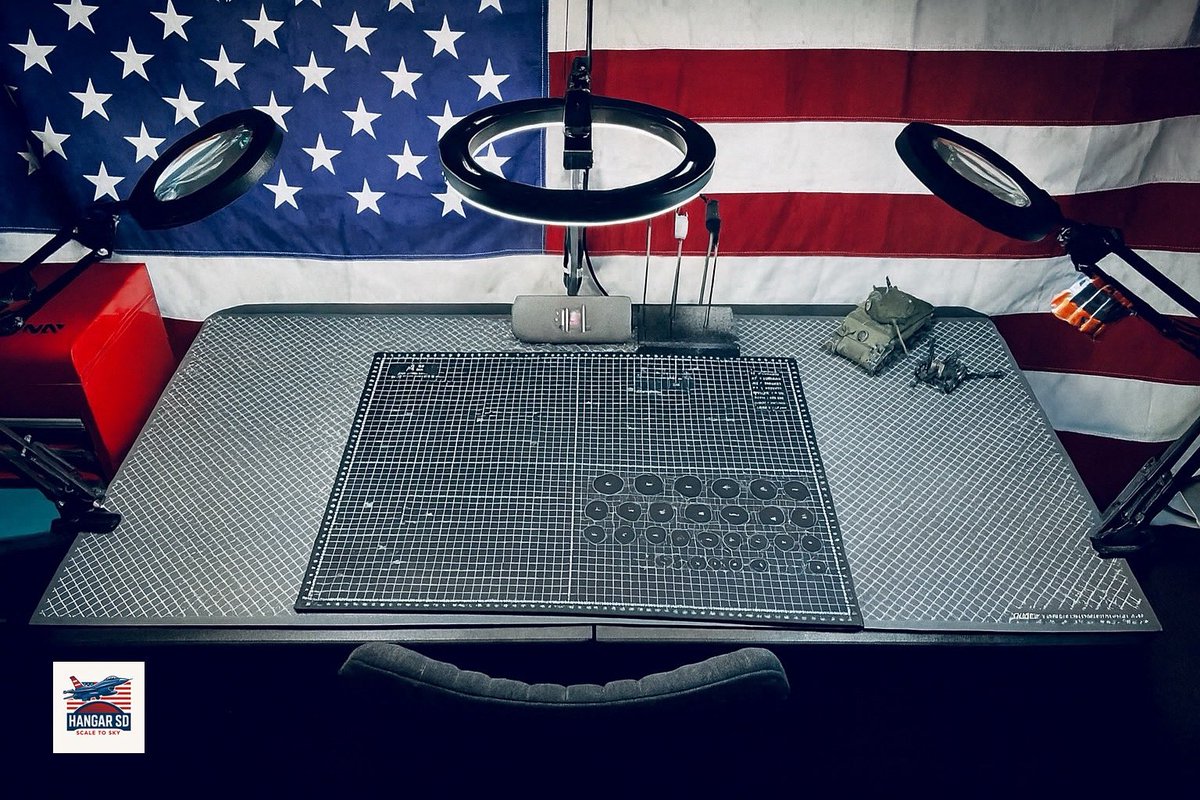 HANGARSD's tweet image. Let’s see your workbench or workshop! #modelworkshop #modeler