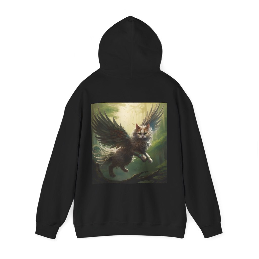 ClownMutiny's tweet photo. A winged cat descends from the Realm of Eternal Naps.
You? You throw on a hoodie and become part of the myth.
Fantasy, fluff, and feral energy—bundled in one.
Get yours: https://t.co/BdSR1wJw76
#FantasyWear #WingedCat #AltStyle #CatLore #ClownMutiny https://t.co/NmJFUnPr5i