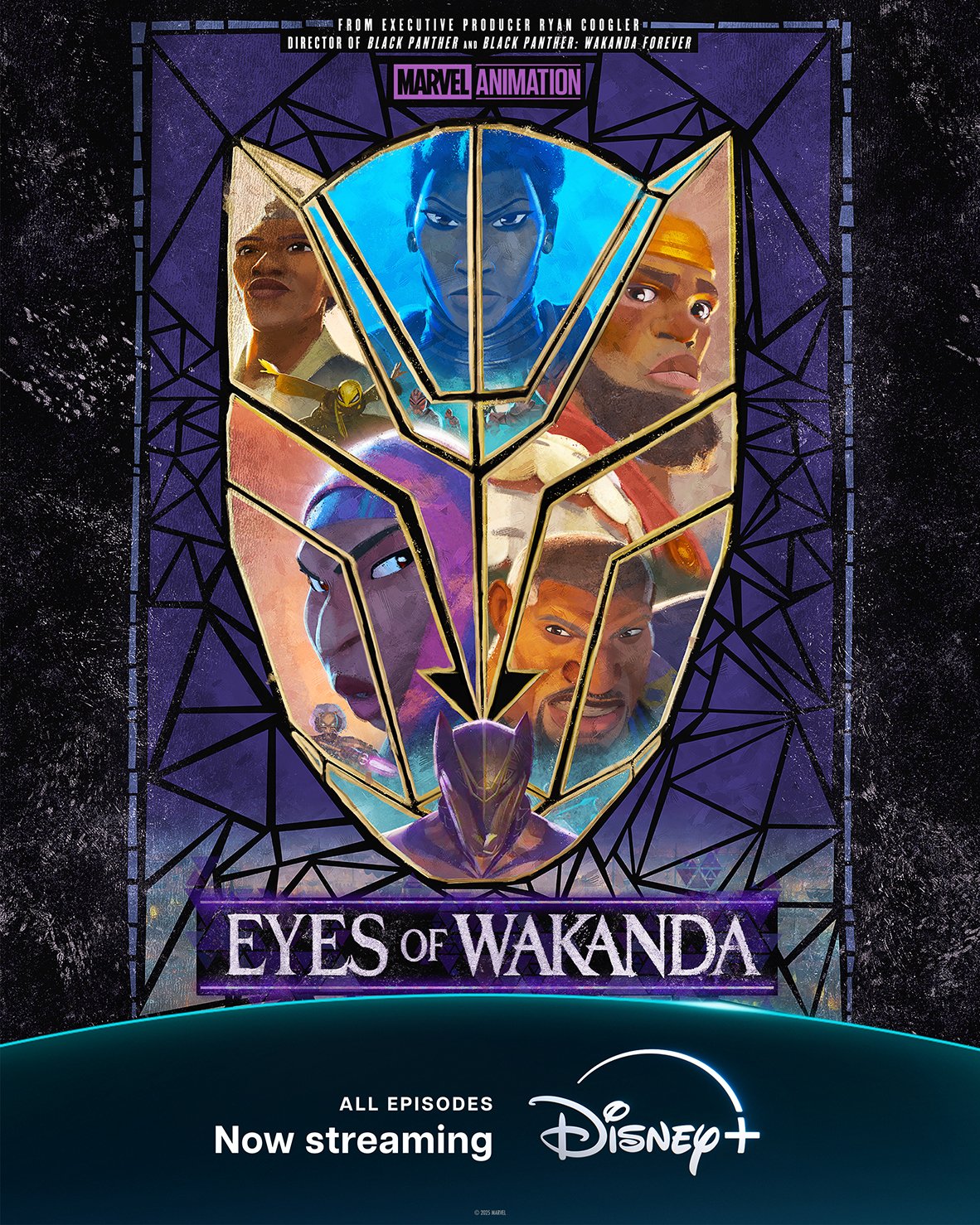 Finale Eyes of Wakanda poster op Disney Plus België 