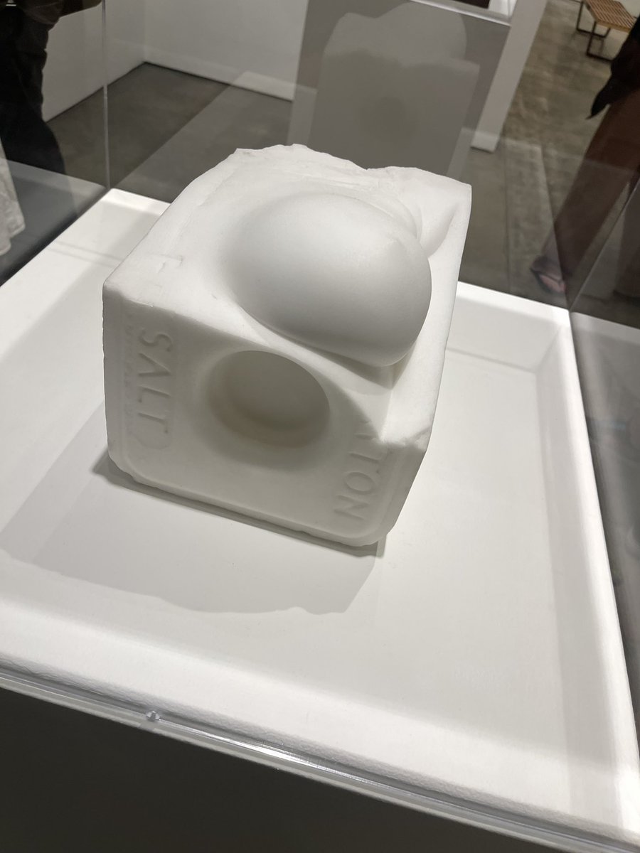 I’m obsessed with this boob that was carved into a salt block