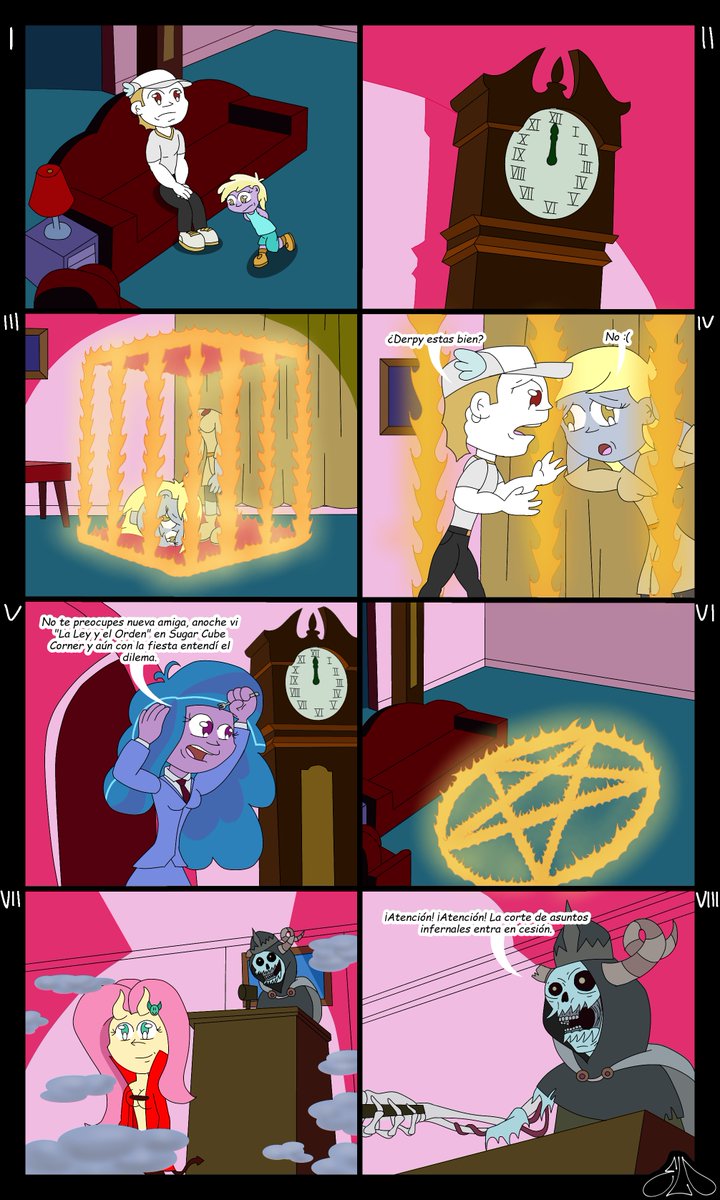 #comics hechos en 5 minutos presenta; El Diablo y Derpy Hooves parte 9
Comics made in 5 minutes present: The Devil and Derpy Hooves part 9 #mylittlepony #TheSimpsons #adventuretimensfw