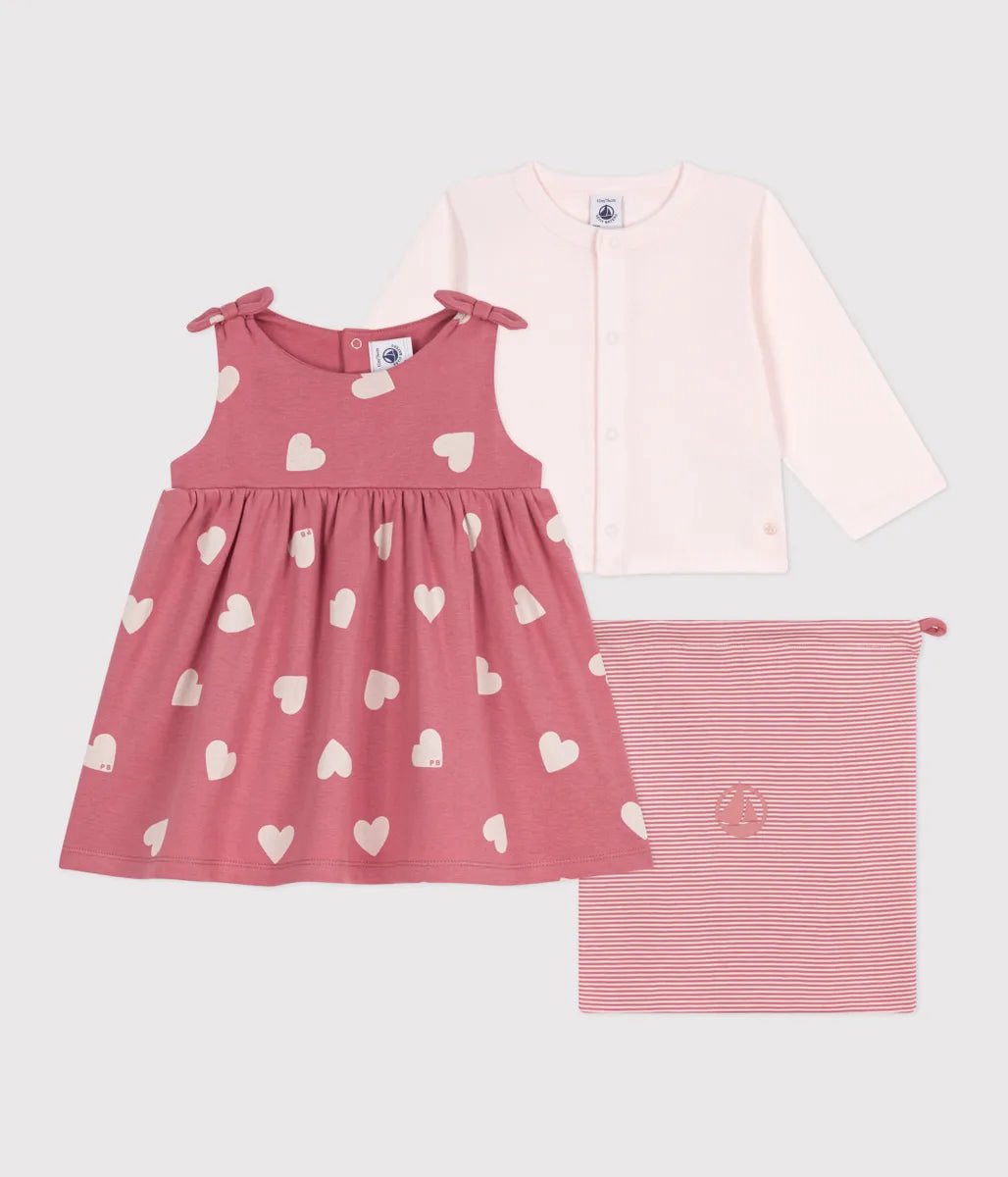 夫がプチバトーの子供服好きなのでファイナルセールの3点20%オフ始まって8点購入🎶気づいたらピンクばっかり💗💐