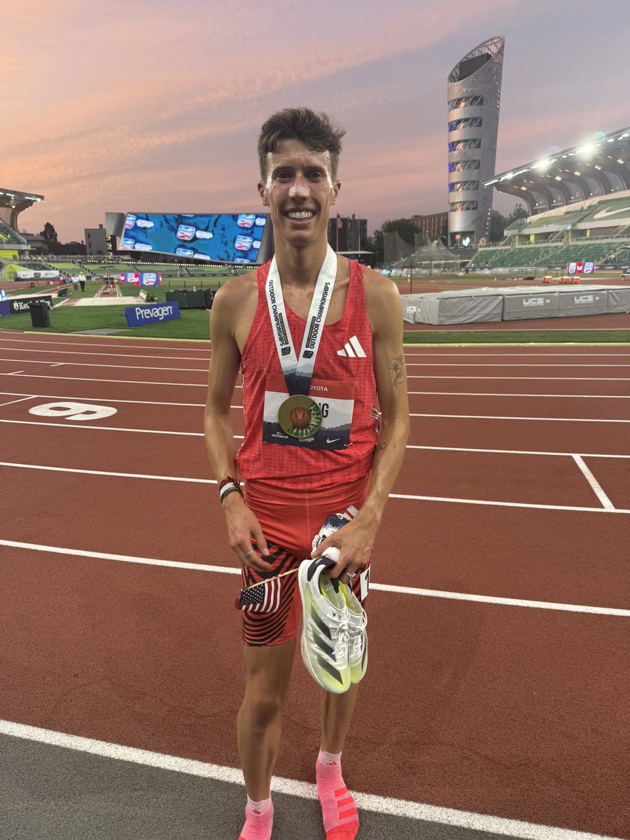 Congratulations to your 2025 USATF Men’s 10,000m Champion <a href="/Nico__Young__/">Nico Young</a> !!! See you in Tokyo, Nico!!