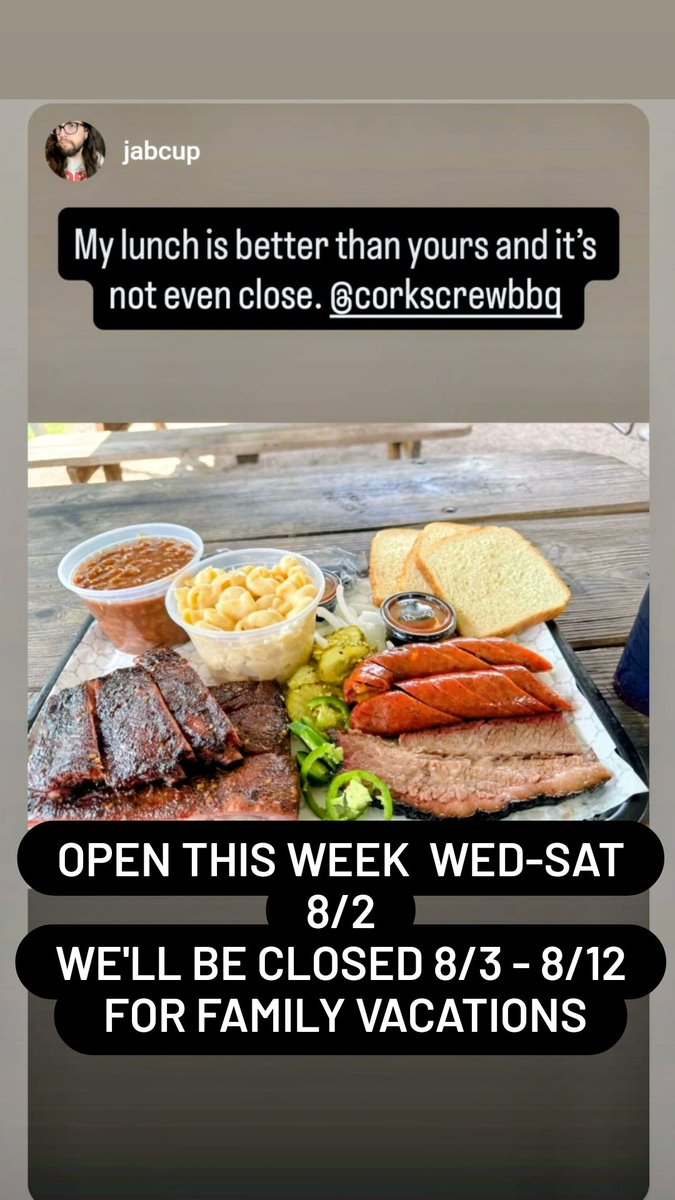 CorkScrew BBQ tweet media