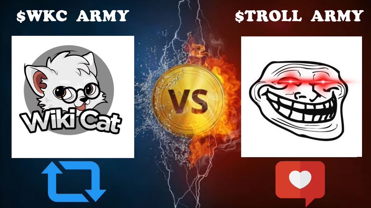 Which #memecoin has strong community?

$TROLL  <a href="/trololol_io/">TROLL</a>  or  $WKC  <a href="/wikicatcoin/">Wiki Cat</a>  ???