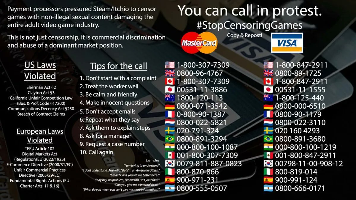 NRNexxus's tweet image. Spreading the word

 #visa #Mastercard #GamingNews #vtuber #Steam #pcgaming