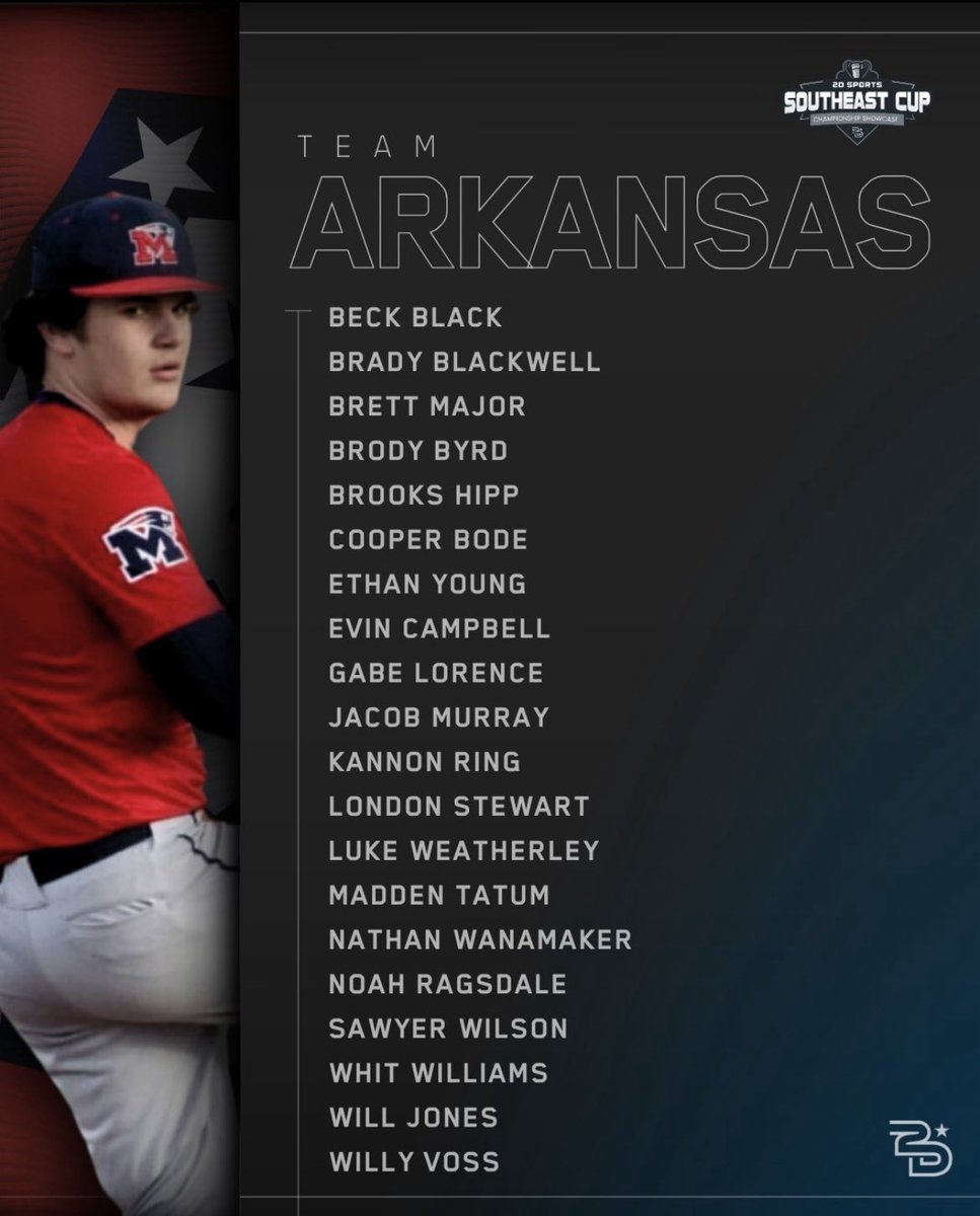 Benton Panther Baseball (@pantherrbiclub) on Twitter photo Congrats to <a href="/SawyerW46895355/">Sawyer Wilson</a> and <a href="/EvinCampbell4/">Evin Campbell</a> on securing a roster spot on Team Arkansas in this weekends <a href="/2Dshowcases/">2Dsports Showcases</a> Southeast Cup. Congrats to <a href="/SawyerW46895355/">Sawyer Wilson</a> and <a href="/EvinCampbell4/">Evin Campbell</a> on securing a roster spot on Team Arkansas in this weekends <a href="/2Dshowcases/">2Dsports Showcases</a> Southeast Cup.