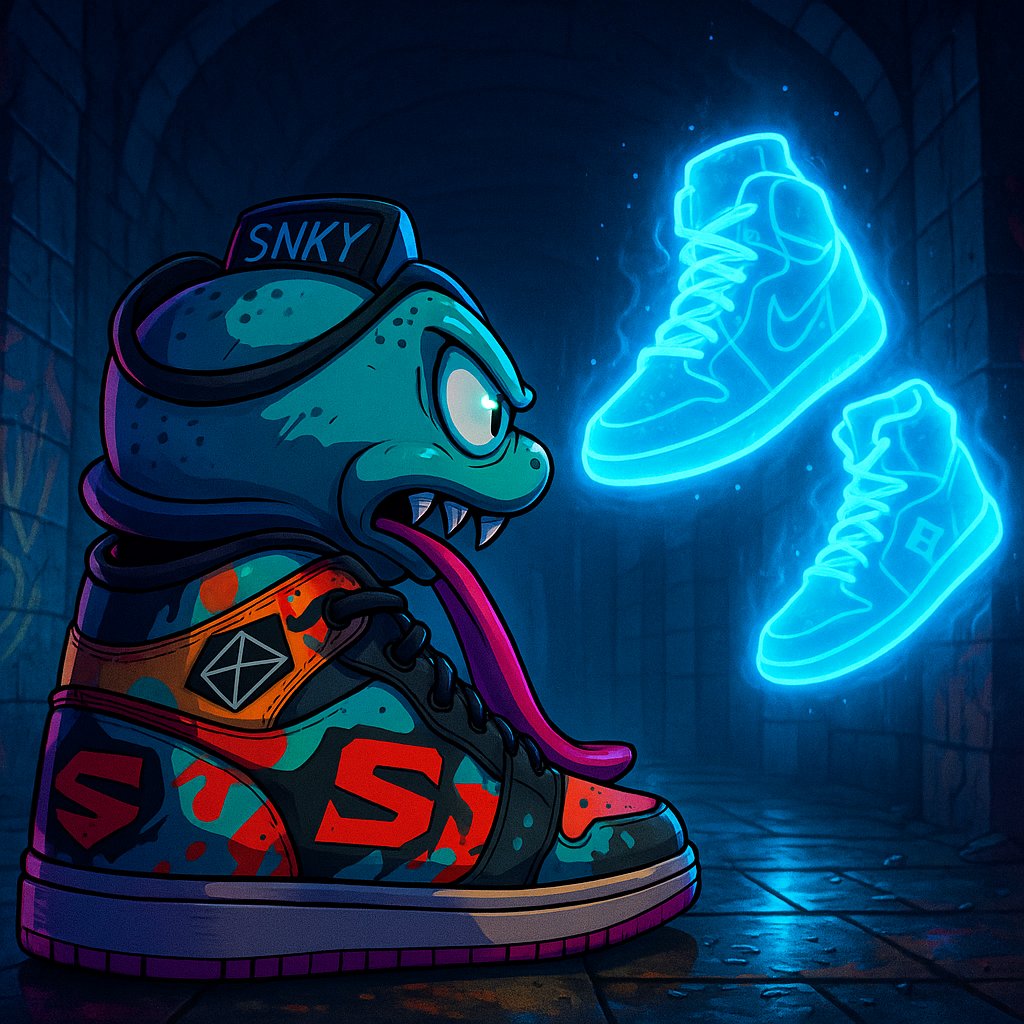 cm_tattoos_md's tweet photo. 5/5 - If you see the glow don’t blink.
Because if the Phantom Pair appears in your replies…
you just got noticed by the rarest force in Sneakopolis.
👟 $SNKY
Loop up.
The vault listens. https://t.co/lNrmUqhvsl