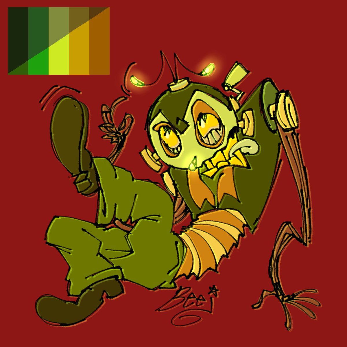 _BeetleBurger's tweet photo. New sona conceptโฆ B33T.LiTE V:J, otherwise known as Beej #oc #internetpersona #sona #robot https://t.co/SDja9o2vw1
