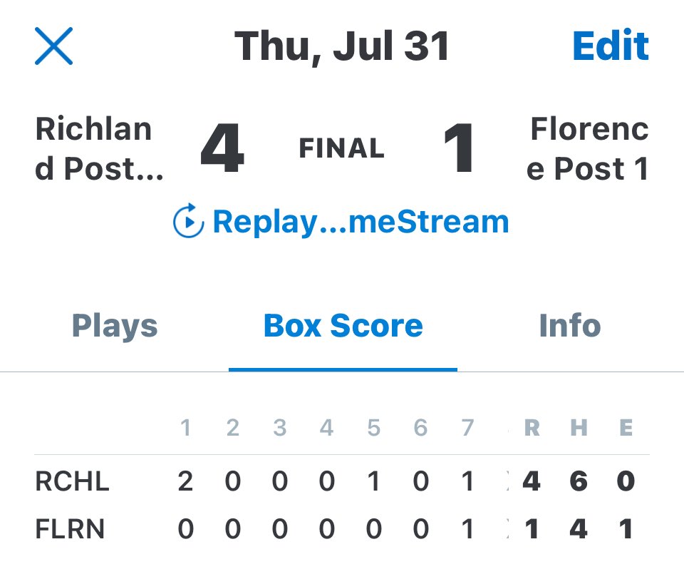 SC American Legion Baseball (@scalbofficial) on Twitter photo Congratulations to <a href="/Monarchs803/">Richland Post 215 American Legion Baseball Program</a> the 2025 SCALB State Champions!
Both <a href="/Monarchs803/">Richland Post 215 American Legion Baseball Program</a> and <a href="/Post1Baseball/">Florence(SC) Post 1</a> advance to the Southeast Regional beginning next Wednesday August 6th in Asheboro NC Congratulations to <a href="/Monarchs803/">Richland Post 215 American Legion Baseball Program</a> the 2025 SCALB State Champions!
Both <a href="/Monarchs803/">Richland Post 215 American Legion Baseball Program</a> and <a href="/Post1Baseball/">Florence(SC) Post 1</a> advance to the Southeast Regional beginning next Wednesday August 6th in Asheboro NC