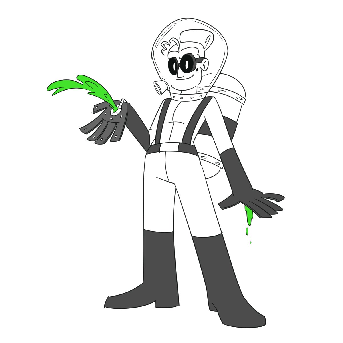 ProductionsFoot's tweet image. Some characters from an original story we've been working on for years and I wanted to share for a while. XD

After 2 dopes stumble into the world of organized villainy, they have to play along to stay alive. While doing so, they encounter several professional villains. 
-Clark