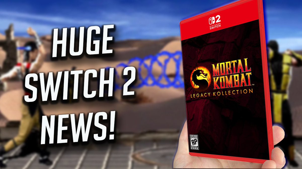 Mortal Kombat Legacy Kollection is a PROPER cartridge on Switch 2!?

Watch for full info youtube.com/watch?v=3uUVNk…

This is what we want!!!