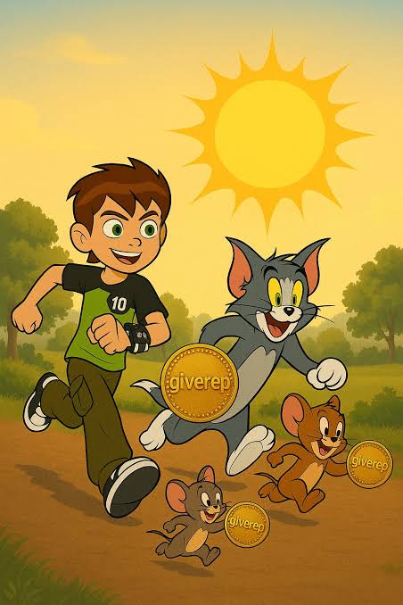 AliDanish51699's tweet photo. New day, same energy!
Jab Tom, Jerry aur Ben10 bhi GIVEREP ke piche ho,
toh samajh lo… movement real hai! 💨🪙
Fun + Trust + Value = GIVEREP
#GIVEREP #NaturallyGrowing #CommunityPower #CartoonRun #DailyReputation
@GiveRep https://t.co/NidhHLBr7X