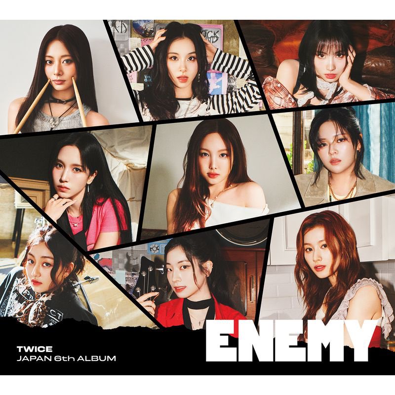 𐔌 TWICE JAPAN 6TH ALBUM “ENEMY” 𐦯 a guide for the site pre-order