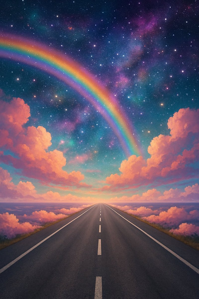 lilidavid198702's tweet photo. π Slow doesnβt mean behind.
π Itβs a rainbow road to somewhere golden.
π Let the stars light your pace.
#RainbowRoad #SlowIsGold #StellarJourney #DreamNavigator #FutureInColor https://t.co/9cGk4riaxH