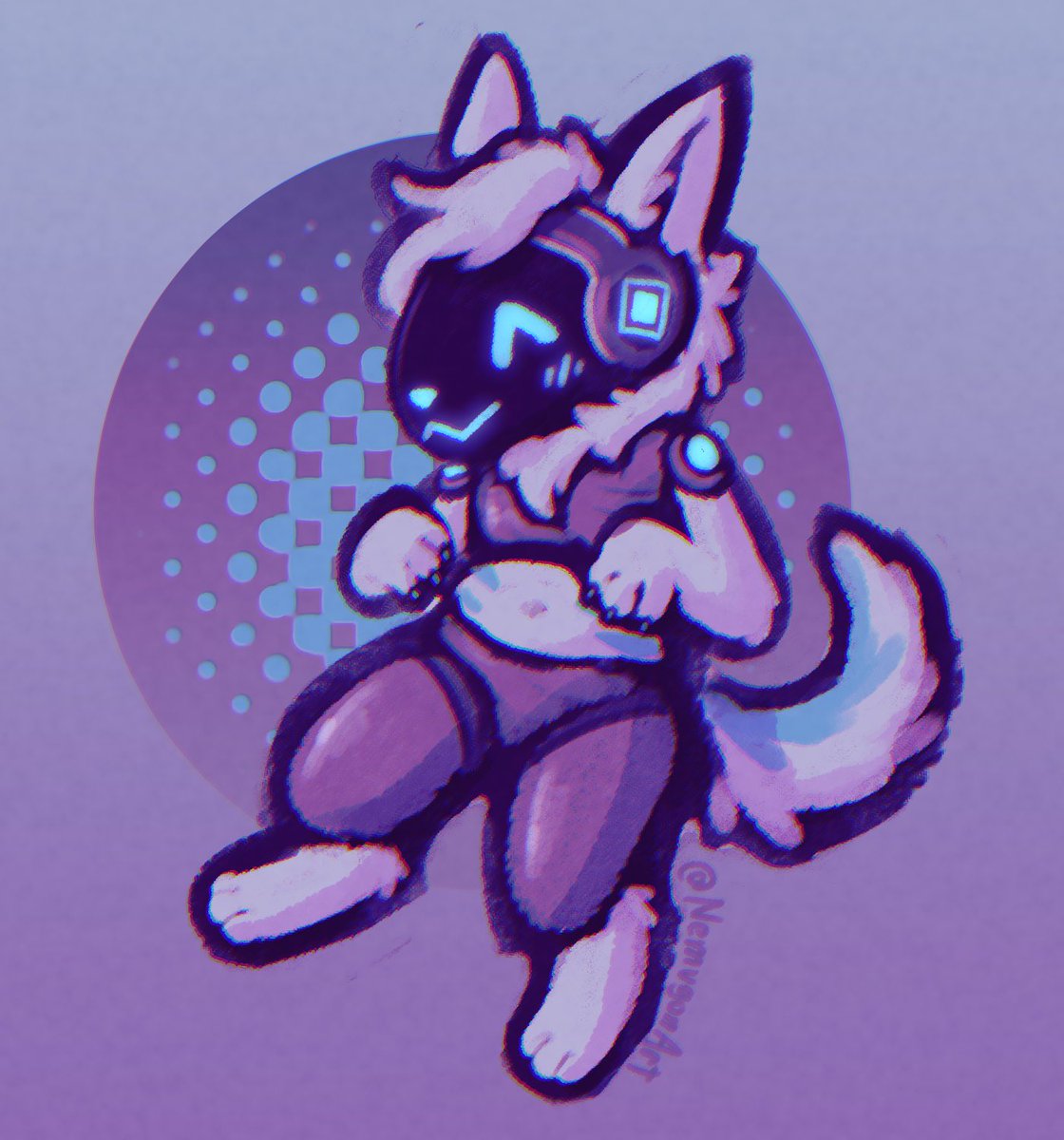 Littel Proto :3

Artfight revenge for GlyteTheProtogen

#artfight #artfightteamcrystals #furry #furryartwork #protogen