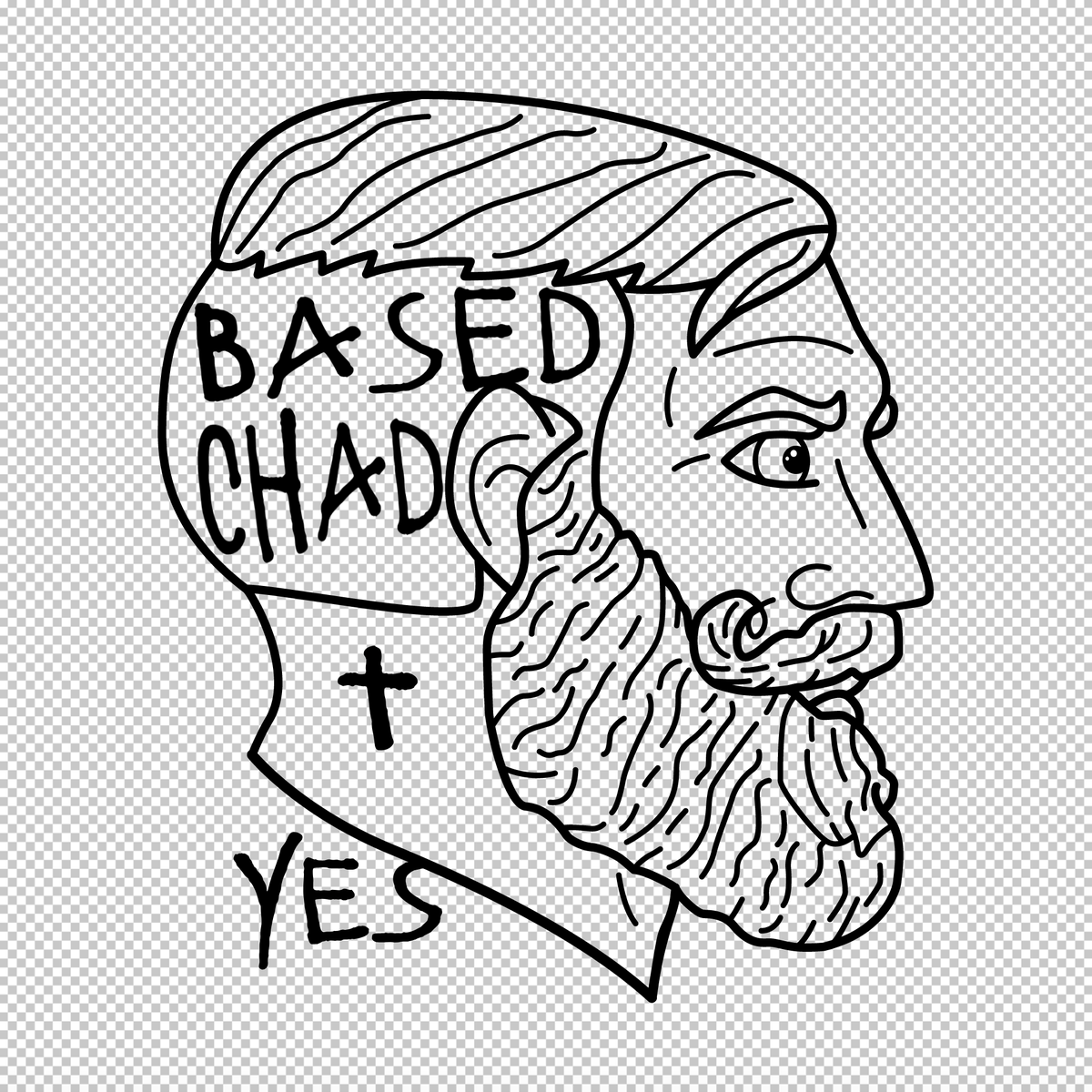 Transparent Chad • Nothing to hide • $cHaD 🙏