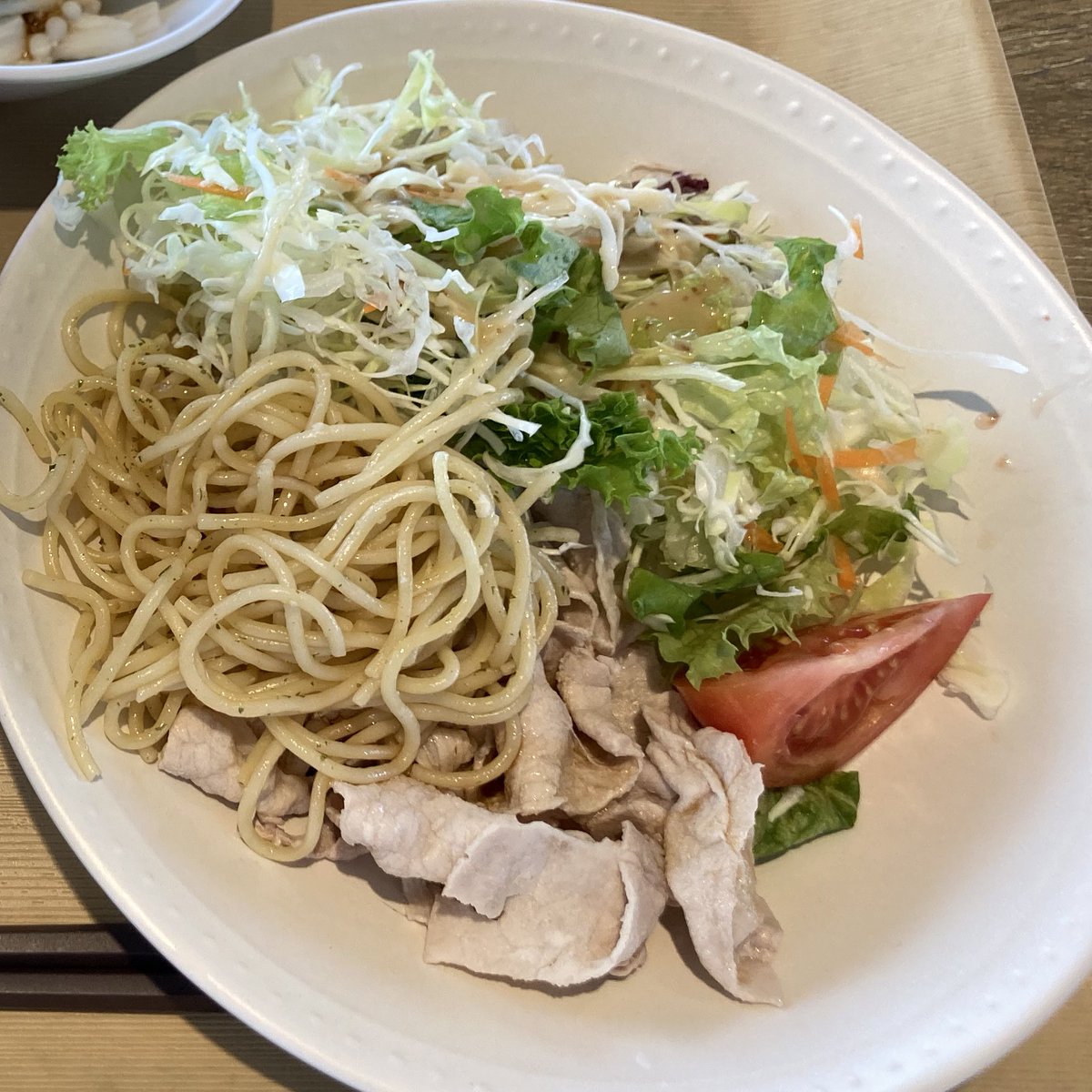 今シーズン初豚しゃぶ