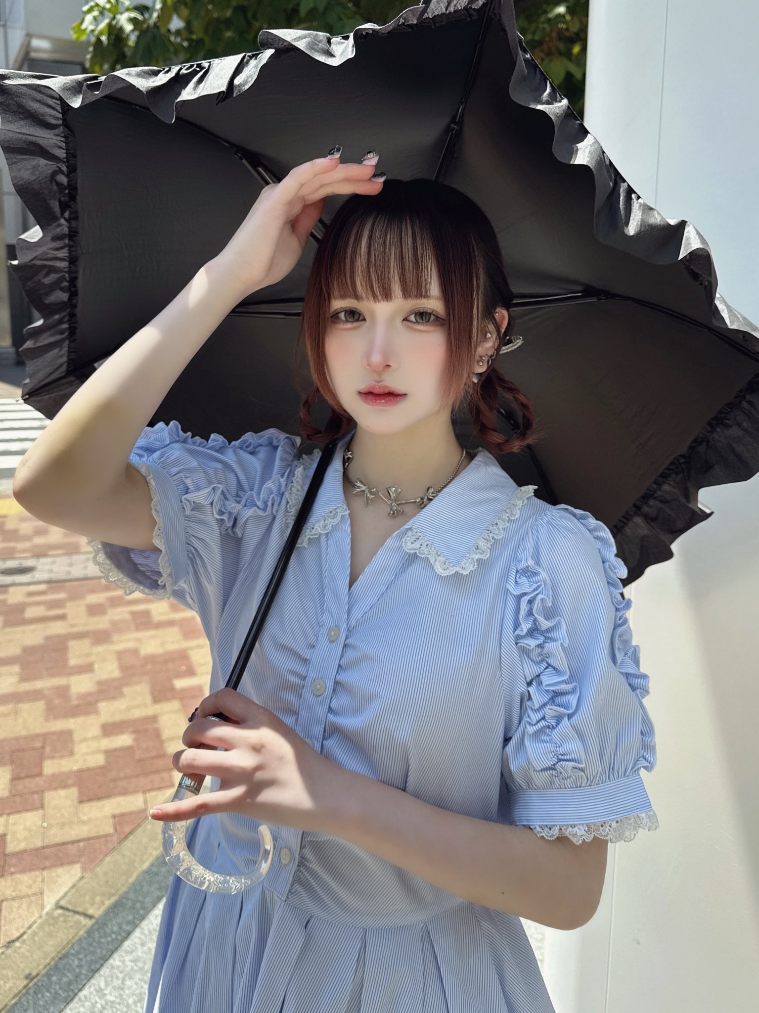 fickle bebe セットアップ　ピンク Fickle Bebe セットアップ ドロストシャツセットアップ