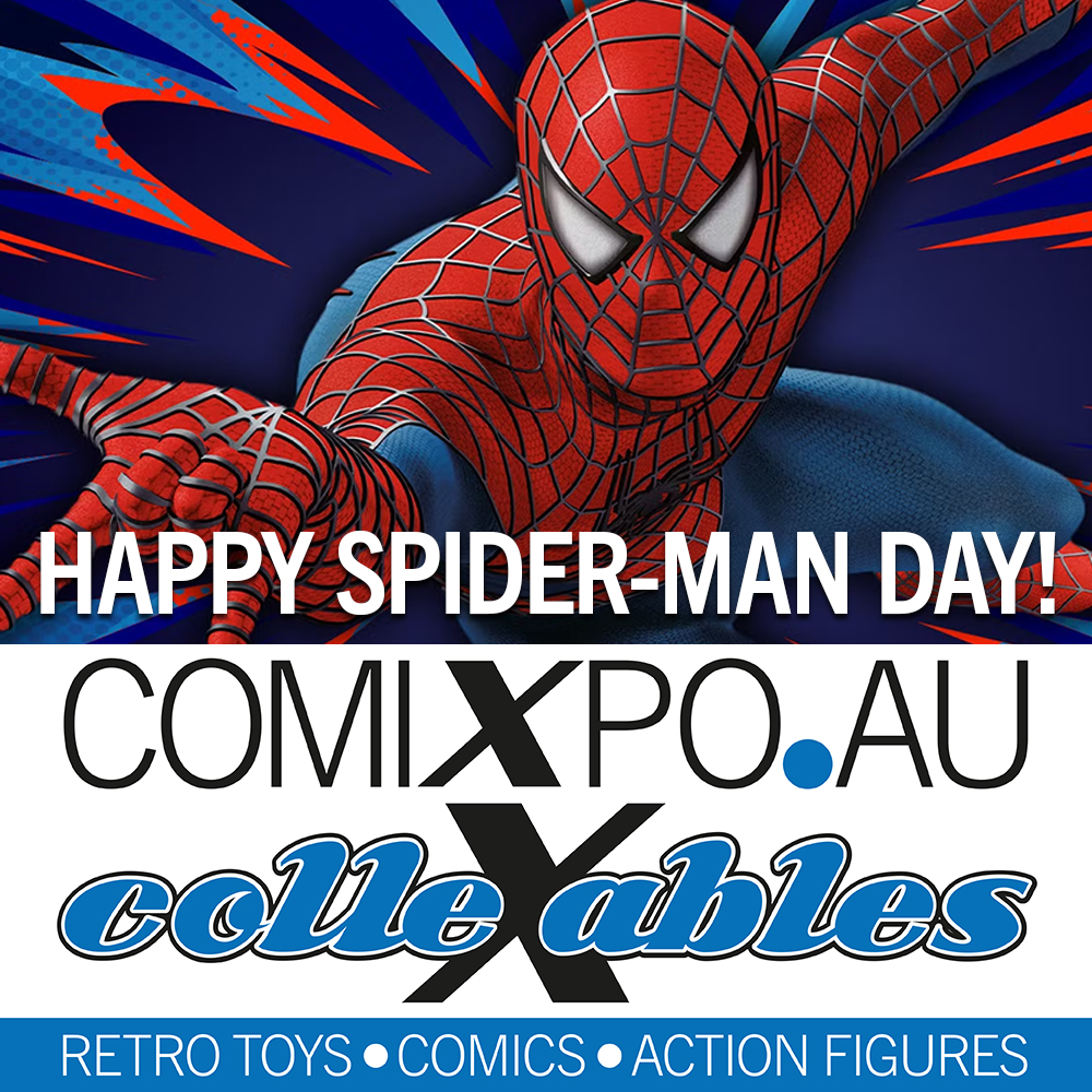 ComiXpoTweets's tweet photo. On August 1st, 1962, Spider-Man made his first appearance in Amazing Fantasy #15. So, happy 63rd birthday, Spidey! At ComiXpo, we have plenty of web-crawler action: https://t.co/YRJAtHsyA7 - and you can now make an offer on any item in our store. #spiderman #marvel #marvelcomics https://t.co/gvNFjEri6f