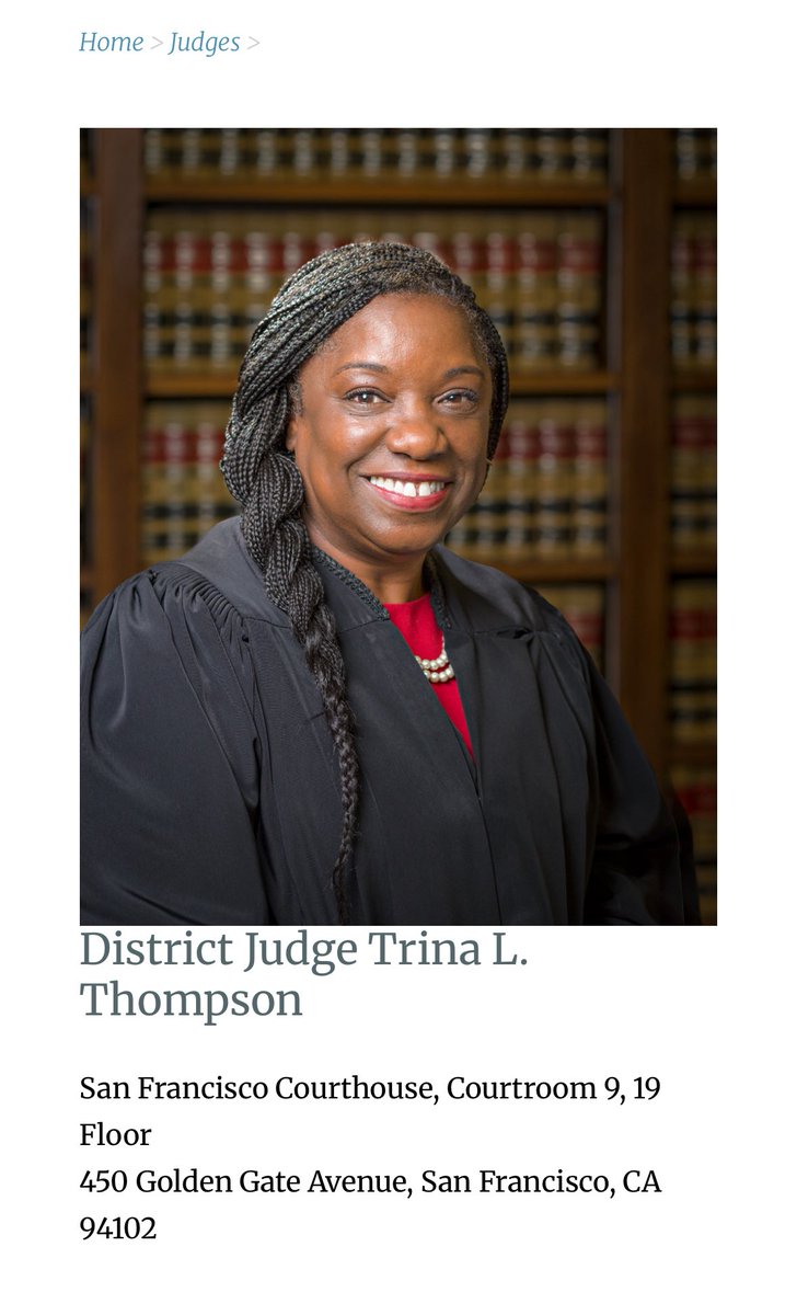U.S. District Judge Trina Thompson attempts to block Trump from deporting illegals. 

DEI hire?
