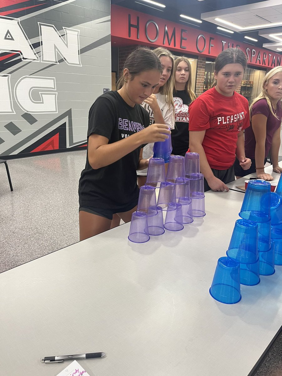 MIDNIGHT MADNESS!!!! Pleasant volleyball rings in the new season with a sleepover in the gym… and some volleyball at midnight! We are ready for a new season. ❤️🖤❤️🖤