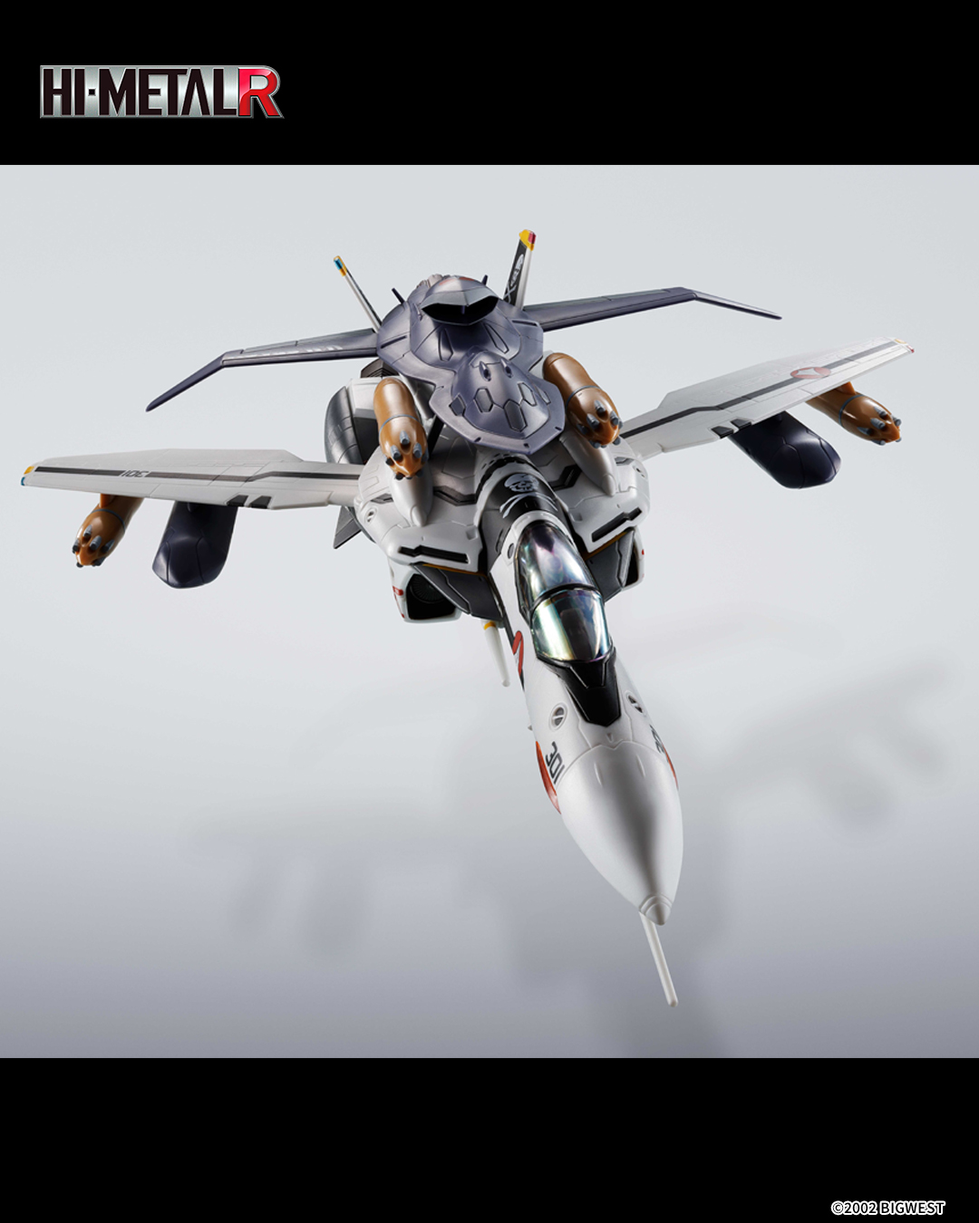 【24時間以内発送】VRSR 暗黒凰ゼロフェニックス 管理番号15055 HI-METAL R VF-0S Phoenix (Roy Focker Use) + QF-2200D-B GHOST
