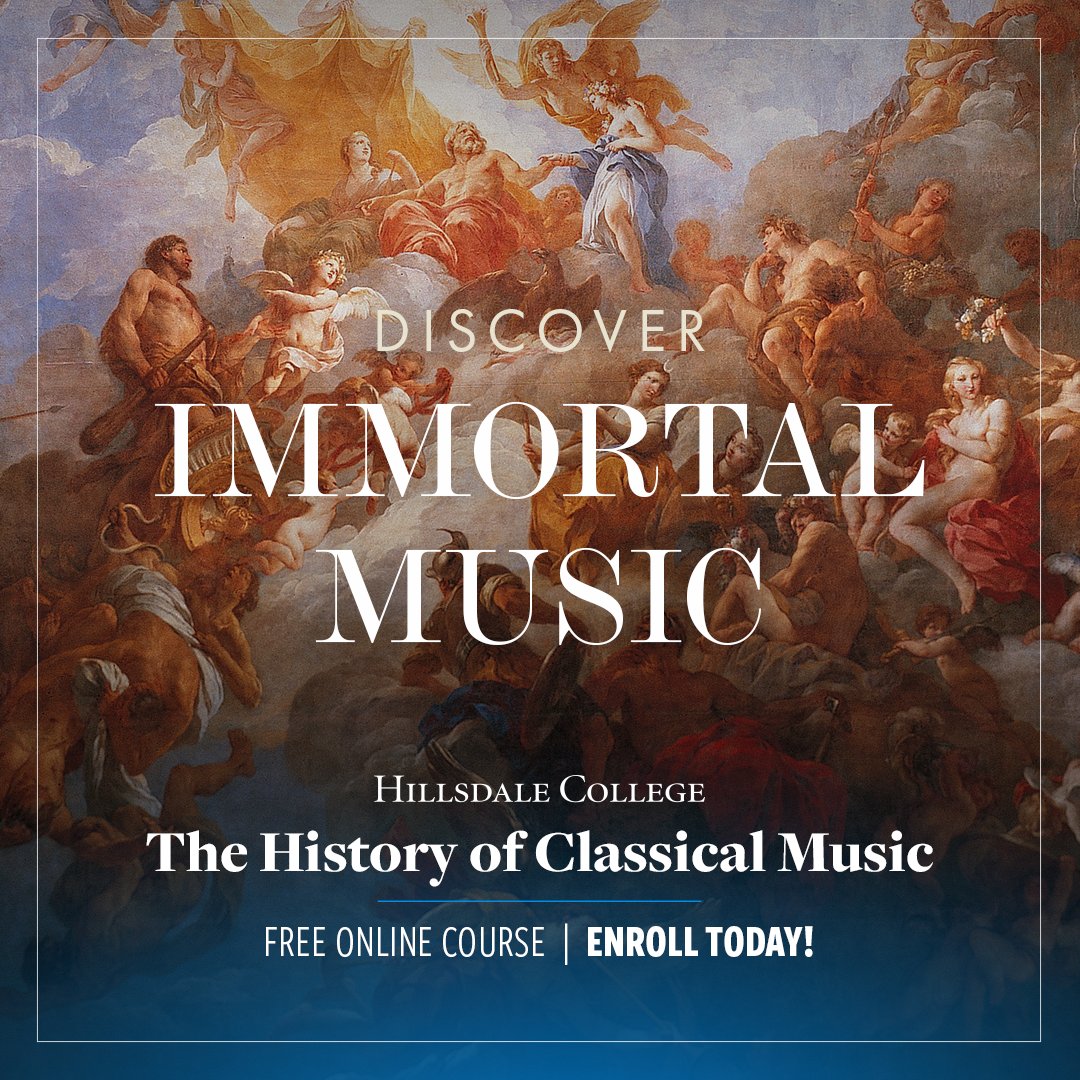 Music swells our hearts in love, fills us with awe of the Divine, drives us into battle, and comforts us in moments of despair.

Join concert pianist and Distinguished Fellow <a href="/1HyperionKnight/">Hyperion Knight</a> to learn what makes classical music great. bit.ly/443blVM
