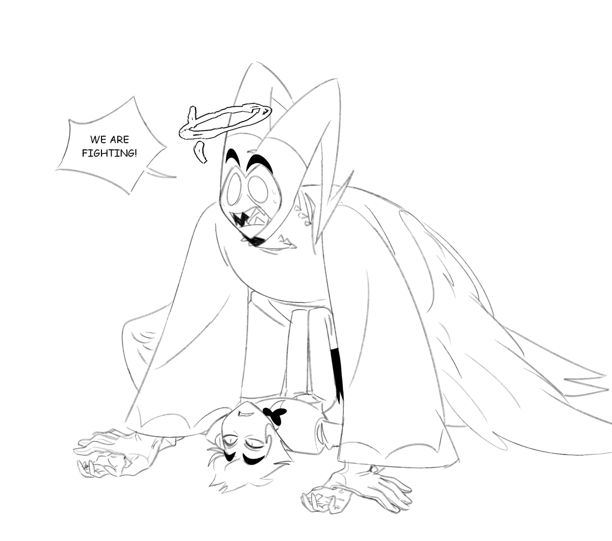 La verdad dudo que lo vaya a colorear XD

#adamsapple