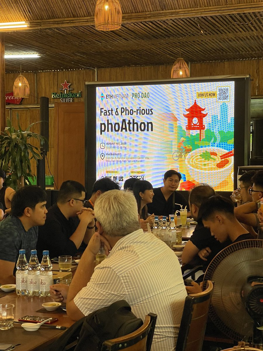 🚨 PhoAthon is NOW LIVE!

📍 New Location: Xanh Drink Restaurant – set it on Grab!
🚐 At Phở Bát Đá 37? Shuttle’s ready to take you!

🍜 Come hungry, race hard, win big:
🥇 $100 | 🥈 $50 | 🥉 $20 — Who’ll be crowned Phở King/Queen? 👑
Not racing? Chill with all-you-can-eat