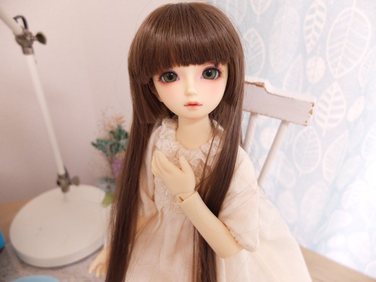 moave_doll's tweet photo. 【お迎え報告】
リユースショップにいて気になっていた子が着いてきてしまいました。
#SDM38 番ちゃんのようです☺️
名前はすぐに思いつきました「真瞳夏」(まどか)といいます🤍
よろしくね🥰 https://t.co/JsMlx7j6W2