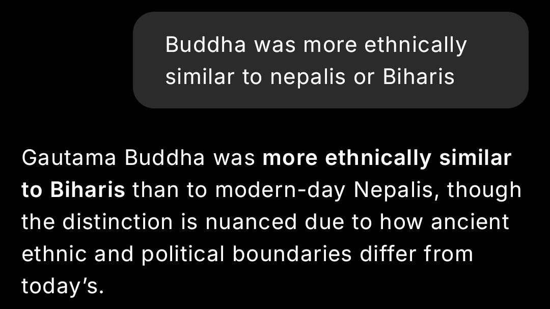 Buddha was from the Shakya clan and the Shakya clan originated in gangetic plans. Cope