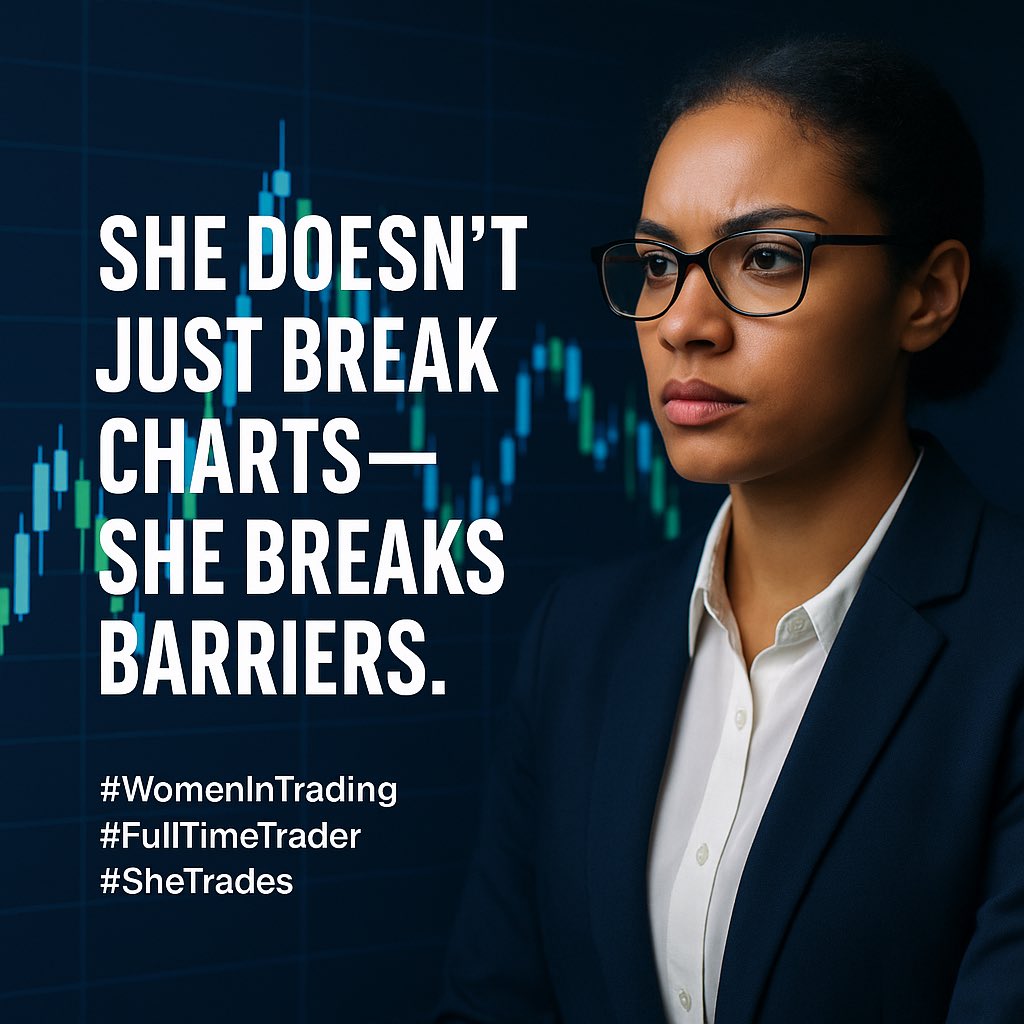 She doesn’t just break charts—
She breaks barriers. 📉💪

Tag a woman who’s killing it in the markets.👇
#SheTrades #WomenInTrading #StockMarketIndia
