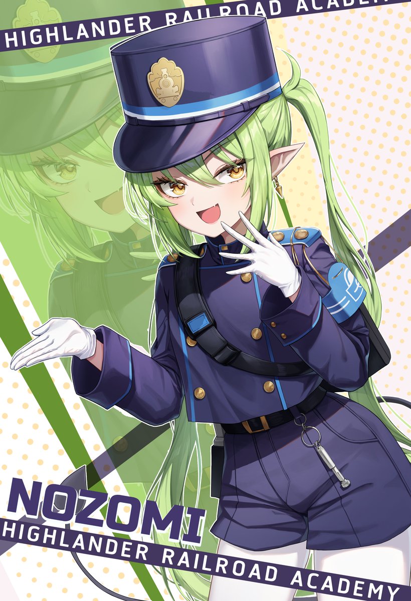 #ブルアカ #BlueArchive #ブルーアーカイブ一 
Nozomi~ 💙💜💚🚆 🚉