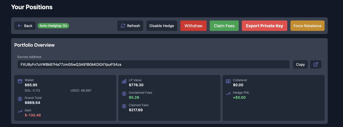 🚨 Easy Mode MET Points with SolHedge x Meteora 🦔

Dear LP Army &amp; <a href="/MeteoraAG/">Meteora</a> fam,

Ready to earn MET points and real fees, all without endless clicking or manual rebalancing?! 🤔

Here’s the easy mode:
1️⃣ Deposit $USDC into a SolHedge LP
2️⃣ Do NOTHING (Auto-Range keeps you in