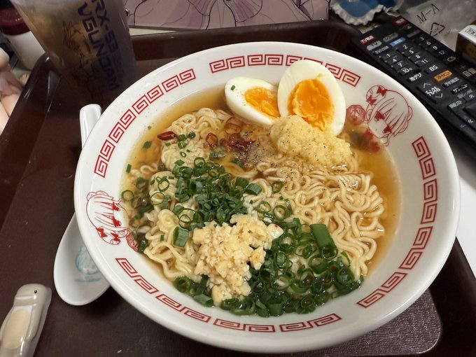 ラーメンハゲ式風邪の時特効ラーメン食う 