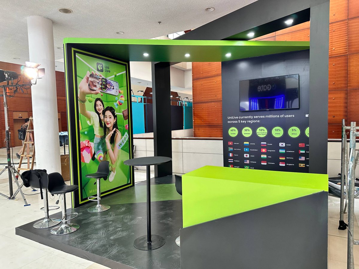 Come to the #UniLive booth on the 3rd Floor at #GV Vietnam! Let's Rock!!!🥰🥰🥰

🔥 Register Now to come our After Party: lu.ma/lmysf13r 📷 

Meet the Unique You! #Web3 #livestreaming #Blockchain #Innovation #shortvideo
<a href="/gmvn_official/">GM VIETNAM (🌞,🇻🇳) | Vietnam Blockchain Week</a> <a href="/UniMex_Web3/">UniMex</a>