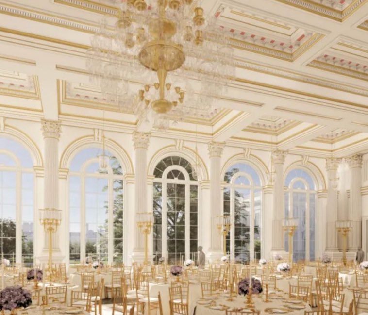 Question:  

Are you ok with Trump spending $200,000,000.00 on a Gold- plated Ballroom at the White House while also cutting school meals for millions of needy children and Medicaid for millions of poor Americans?