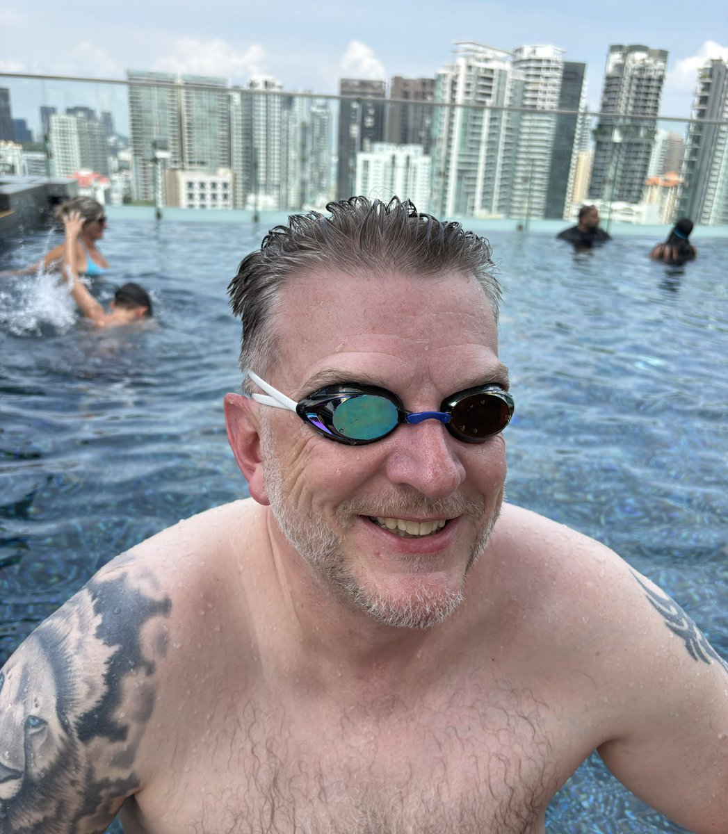 Simon Richards (@s1monrichards) on Twitter photo Sporting my custom-made <a href="/speedo/">Speedo</a> goggles from <a href="/Paris2024/">Paris 2024</a> this morning, in the rooftop hotel pool in #Singapore
Can’t wait to watch the <a href="/Aquatics_GB/">Aquatics GB</a> swimmers in the pool tonight <a href="/WorldAquatics/">World Aquatics</a> Sporting my custom-made <a href="/speedo/">Speedo</a> goggles from <a href="/Paris2024/">Paris 2024</a> this morning, in the rooftop hotel pool in #Singapore
Can’t wait to watch the <a href="/Aquatics_GB/">Aquatics GB</a> swimmers in the pool tonight <a href="/WorldAquatics/">World Aquatics</a>