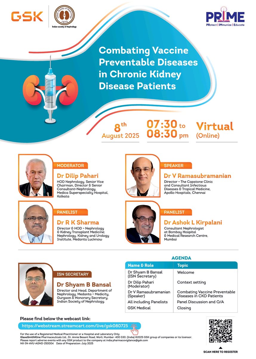 DrSouravSarkar3's tweet image. #isn_india 
#ckdvaccination
#virtualdiscussion