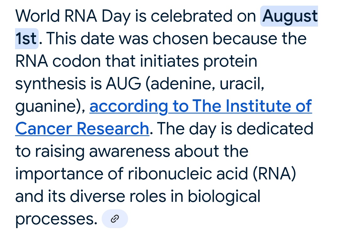 Happy world RNA day to all scientist in this app ,