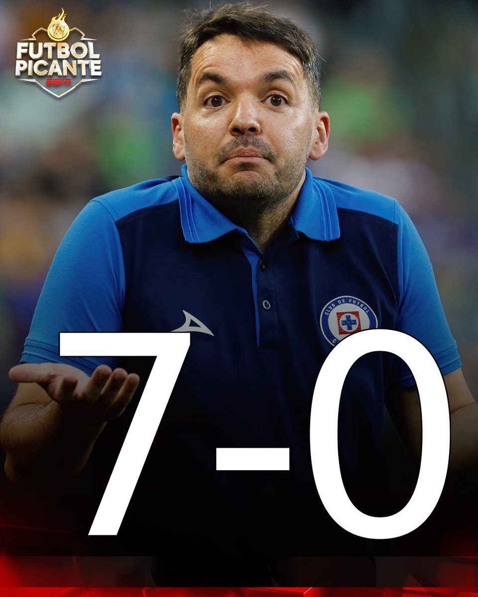 ¿Qué pasó, Larcamón? 
Cruz Azul, goleados y humillados 🤦‍♂️⚽
