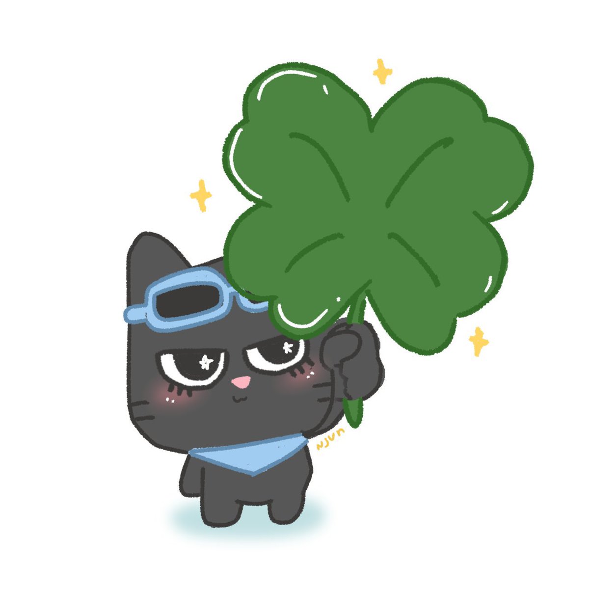 njunextdoor's tweet image. Hello August 🐈‍⬛

Claim your lucky charm 🍀