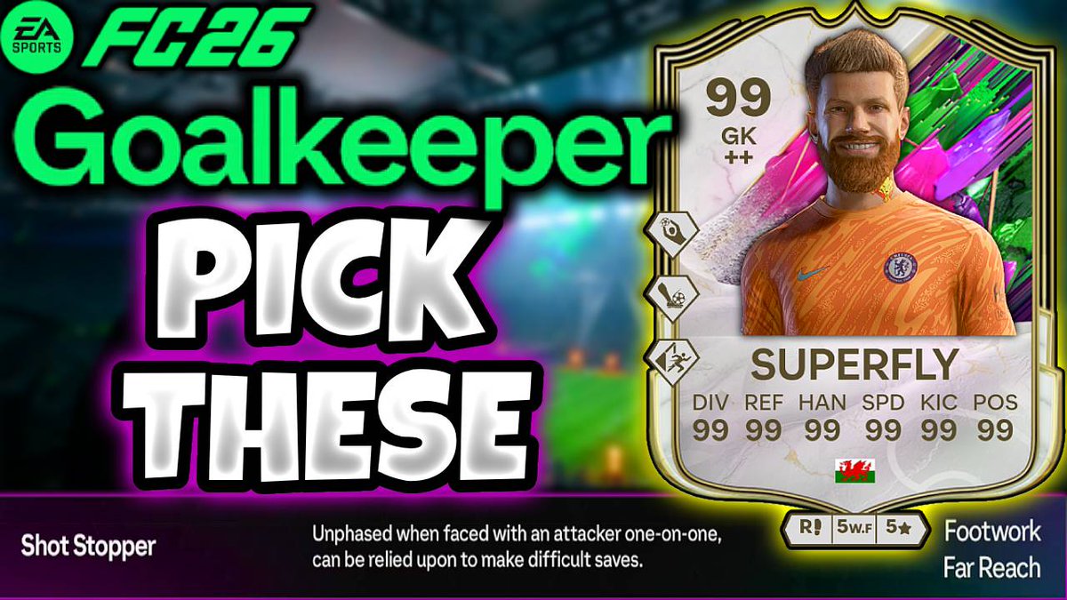 EA FC 26 GET THE PERFECT START AS GOALKEEPER youtu.be/voX8NCE2OIg?si… via <a href="/YouTube/">YouTube</a> <a href="/EASPORTSFC/">EA SPORTS FC</a>