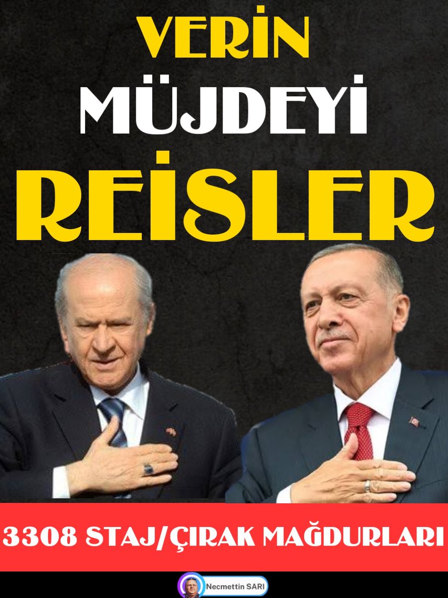 arife (@arife_811) on Twitter photo Uygulanabilirliği 💯🎯💯 olan <a href="/Onuronal_/">Onur Önal</a> çözüm raporu ile hem mağduriyet sonlanacak hemde SGK kasasina heryıl artarak 190 milyar gelir kazandıracak.
36
<a href="/RTErdogan/">Recep Tayyip Erdoğan</a>
<a href="/dbdevletbahceli/">Devlet Bahçeli</a>
<a href="/isikhanvedat/">Prof. Dr. Vedat Işıkhan</a>
Meslek Liseliler Kaybolmasın
#3308eSonVerin
#StajyerÇırağaSusmayın Uygulanabilirliği 💯🎯💯 olan <a href="/Onuronal_/">Onur Önal</a> çözüm raporu ile hem mağduriyet sonlanacak hemde SGK kasasina heryıl artarak 190 milyar gelir kazandıracak.
36
<a href="/RTErdogan/">Recep Tayyip Erdoğan</a>
<a href="/dbdevletbahceli/">Devlet Bahçeli</a>
<a href="/isikhanvedat/">Prof. Dr. Vedat Işıkhan</a>
Meslek Liseliler Kaybolmasın
#3308eSonVerin
#StajyerÇırağaSusmayın