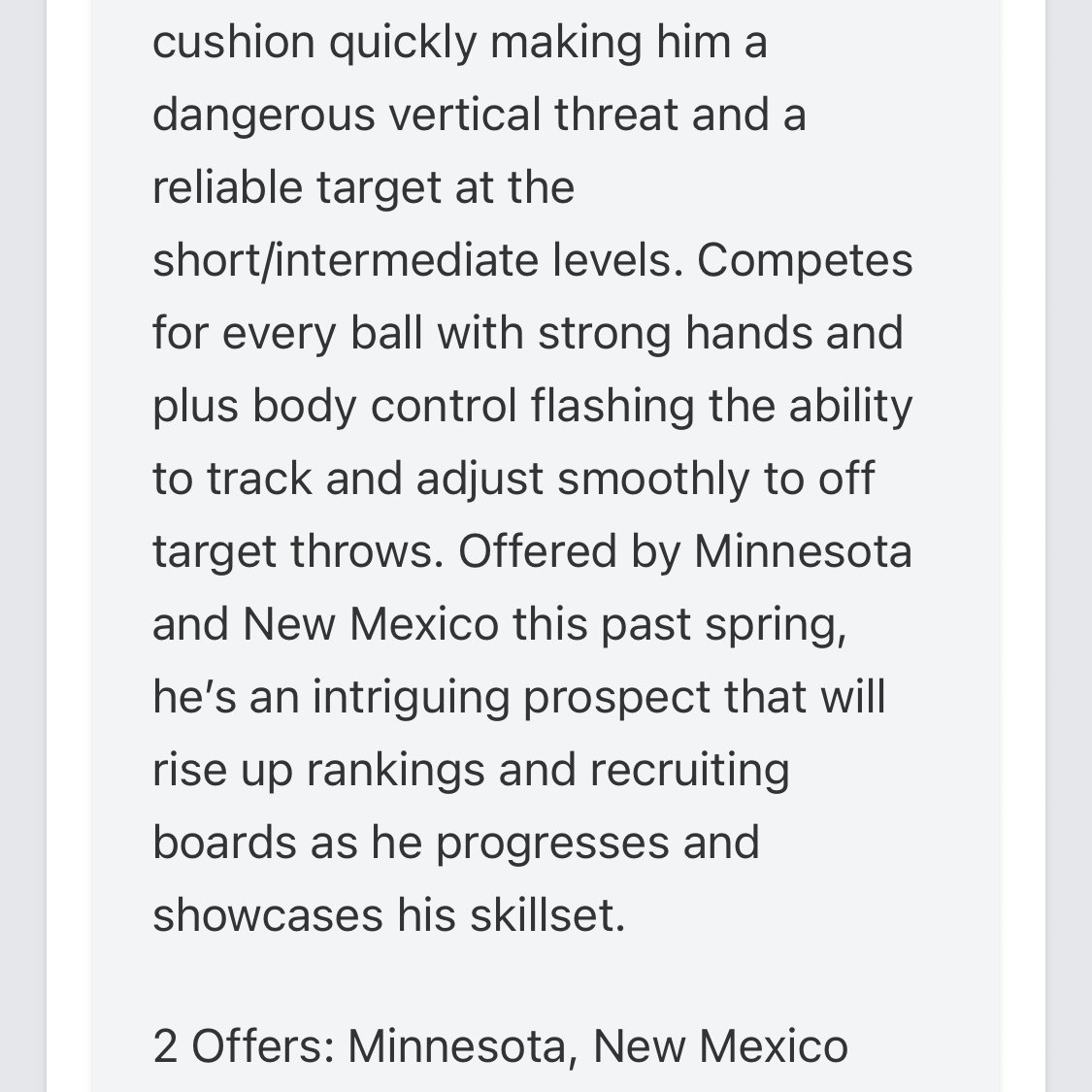 Thank you <a href="/JReyes_NP/">Jordan Reyes</a> for the write up! Blessed to be recognized as a ‘27 prospect on the rise. Much appreciated! <a href="/PrepRedzoneCA/">Prep Redzone California</a> <a href="/PGregorian/">Paul Gregorian</a> <a href="/GregBiggins/">Greg Biggins</a> <a href="/ocvarsityguy/">Dan Albano</a> <a href="/diablocjohnson/">Chad Johnson</a> <a href="/missionfootball/">MissionViejoFootball</a>