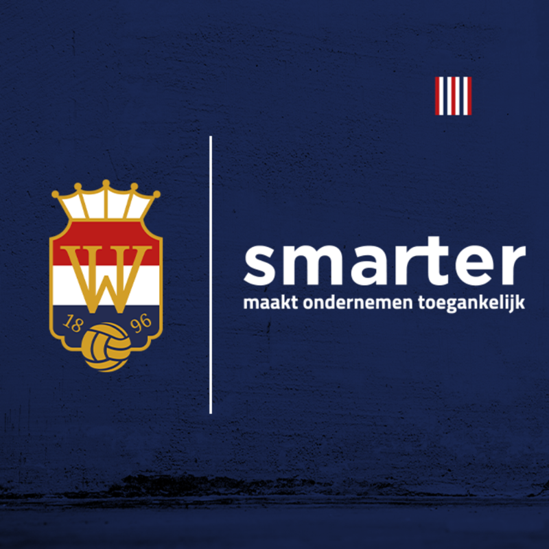 WillemII's tweet photo. Smarter is vanaf seizoen 2025-2026 voor ten minste drie jaar als mouwpartner verbonden aan de Willem II Jeugdopleiding. 🤝