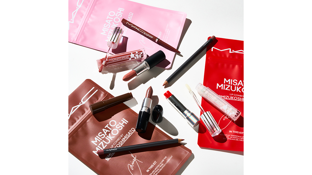 MISATO MIZUKOSHI LIP COMBO MAC リップ コンボ M·A·Cとのリップ