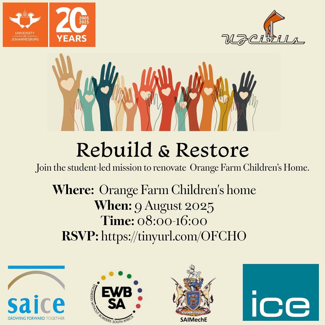 This Women’s Day, we are heading to Orange Farm to rebuild &amp; restore a children’s home 🛠️❤️ Join us for a day of impact, laughter &amp; giving back. RSVP now: docs.google.com/forms/d/e/1FAI…